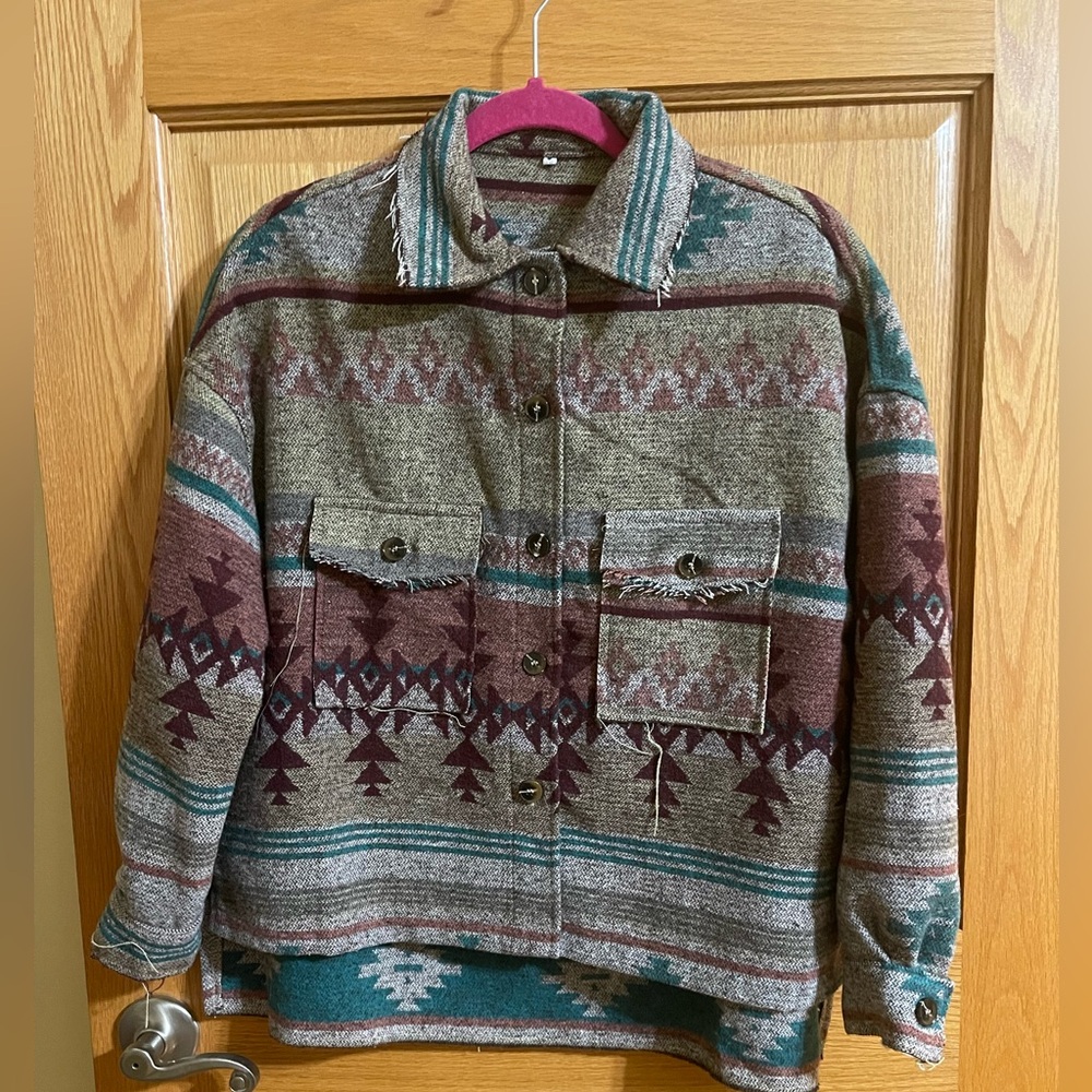 Women’s South Western Button Up Jacket